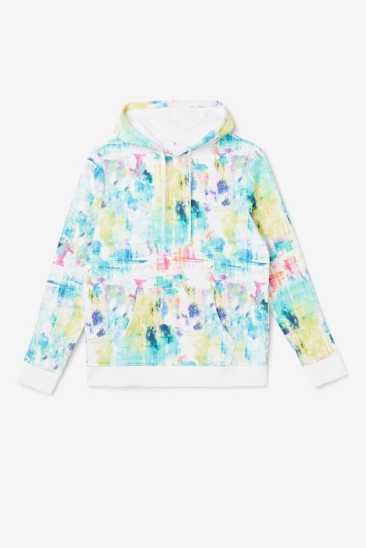 Fila Homme Tie Breaker Tie Dye Sweat Casquetteuche 101 Tie Dye / Blanche Fila France DAN-173492
